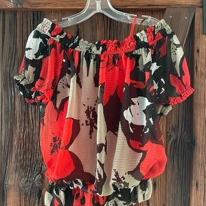 Guess Women’s Top with camisole attached